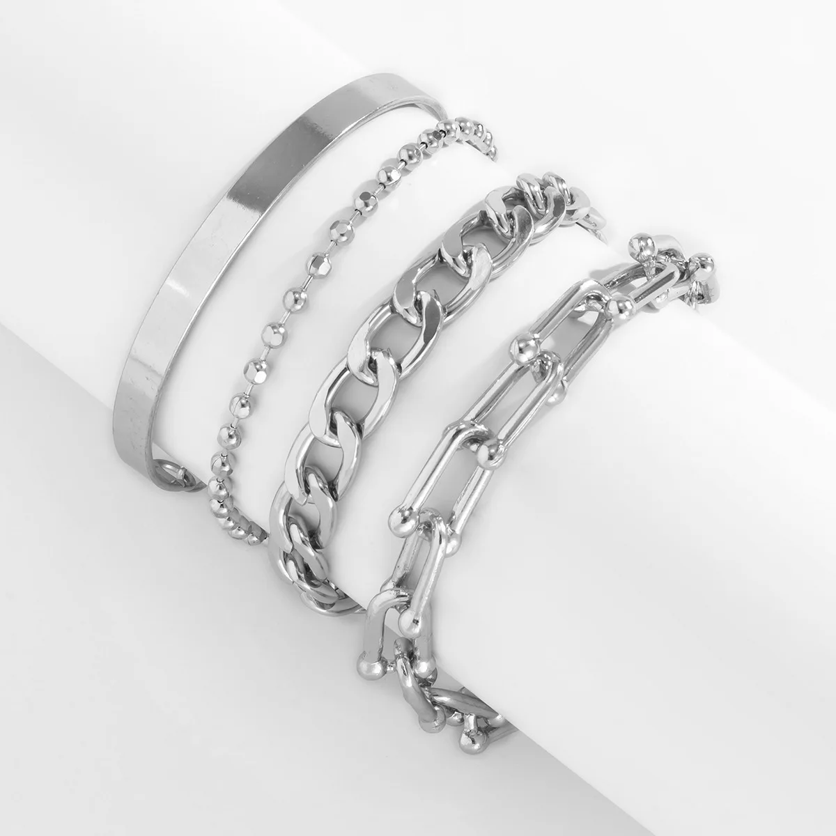 High Quality Bellona ODM Conjunto de pulsera fashion charms metal chain bracelet set, Picture show
High Quality Bellona ODM Conjunto de pulsera fashion charms metal chain bracelet set, Picture show