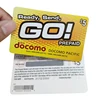 Prepaid top-up phone cards recharge scratch card printing/phone calling card with customized printing