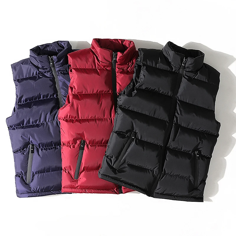 Fashion Classic Warm Men Winter Vest Nylon Padded Vest 100% Polyester Cotton Waistcoat For men, Black,navy,red
Fashion Classic Warm Men Winter Vest Nylon Padded Vest 100% Polyester Cotton Waistcoat For men, Black,navy,red