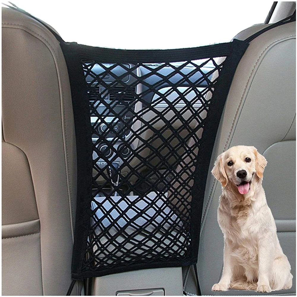 Auto Safety Mesh Organizer Stretchable Storage Bag Universal for Cars Easy Install Car Divider for Driving Safely Pets Barrier, Black, oem
Auto Safety Mesh Organizer Stretchable Storage Bag Universal for Cars Easy Install Car Divider for Driving Safely Pets Barrier, Black, oem
