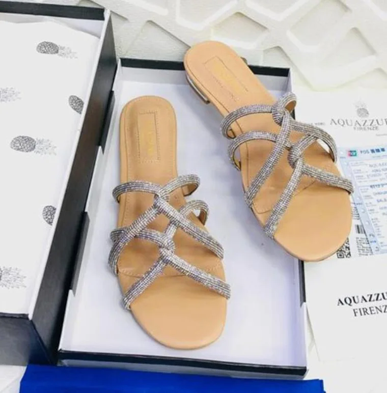 2021 Flat Sole Sandals New Flat Flat Summer women's sepatu sandal women's iridescent hybrid sandals, Customized color
2021 Flat Sole Sandals New Flat Flat Summer women's sepatu sandal women's iridescent hybrid sandals, Customized color