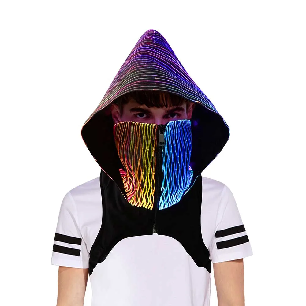 Wholesale Led Outdoor Sports Cycling Hat Led Costume Mask Light Up Mask for Party Dancing,Riding,Skating,Festival
Wholesale Led Outdoor Sports Cycling Hat Led Costume Mask Light Up Mask for Party Dancing,Riding,Skating,Festival