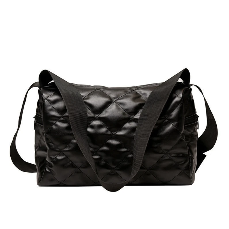 XP1231 large capacity shoulder broadband portable simple solid color diamond tote bag
XP1231 large capacity shoulder broadband portable simple solid color diamond tote bag