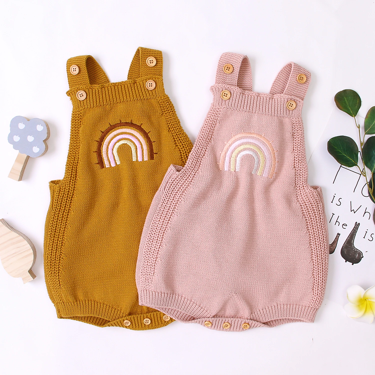 Baby Designers Clothes Girls Name Brand Brown Sleeveless Rainbown Baby Clothes, Picture shows
Baby Designers Clothes Girls Name Brand Brown Sleeveless Rainbown Baby Clothes, Picture shows
