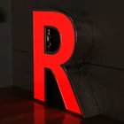 Factory outlet led backlit display signage 3d backlit letter