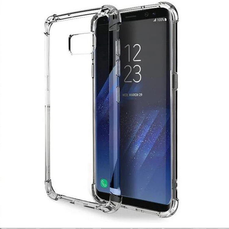 

High shopping evaluation 1mm airbag shockproof transparent TPU cell mobile phone accessories cover case for huawei honor 8c