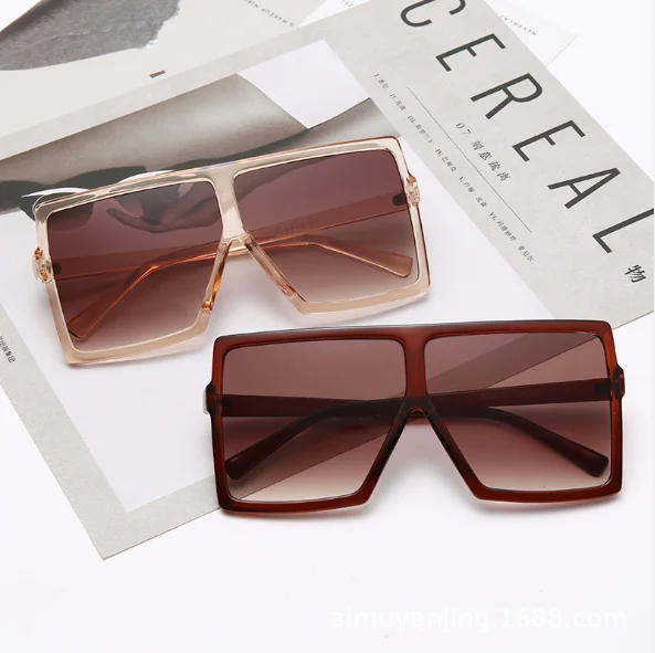 latest trendy fashion over size square rimless gradient shades women sun glasses sunglasses 2020, Colors
latest trendy fashion over size square rimless gradient shades women sun glasses sunglasses 2020, Colors