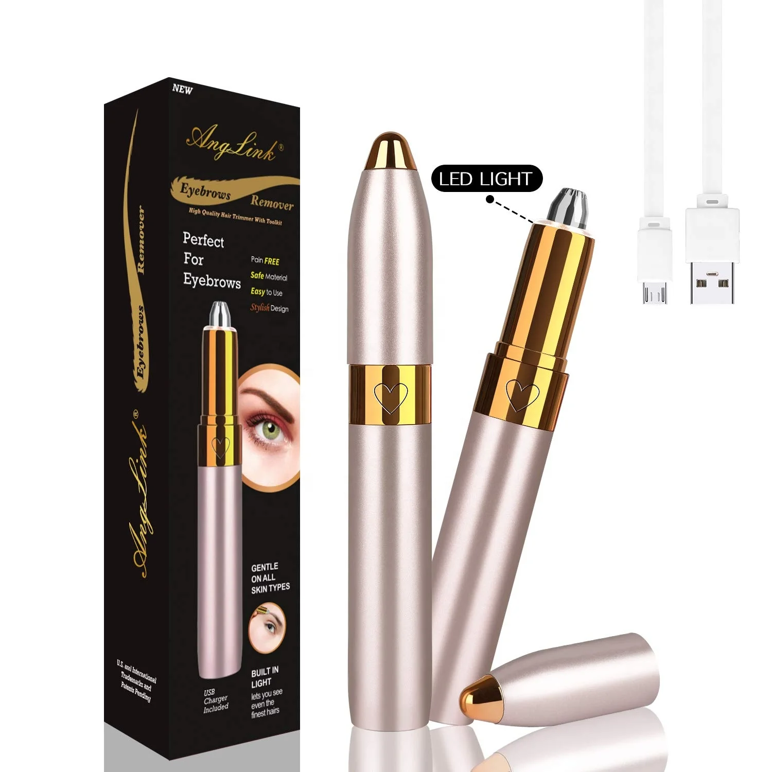2020 new product for home use Electric Eyebrow Hair Trimmer Razor Set Eye Brow Fashion Mini Portable Eyebrow Trimmer in stock
2020 new product for home use Electric Eyebrow Hair Trimmer Razor Set Eye Brow Fashion Mini Portable Eyebrow Trimmer in stock