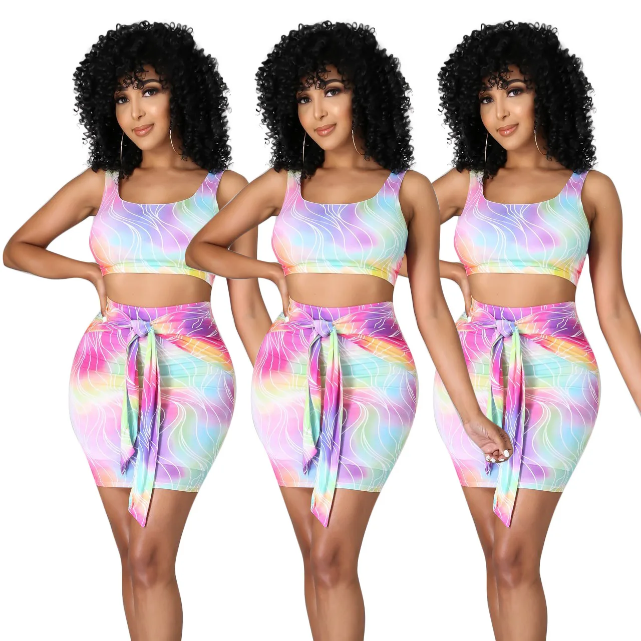 F30456A New style arrival sexy T-shirt skirt two Piece suit, Customized color
F30456A New style arrival sexy T-shirt skirt two Piece suit, Customized color