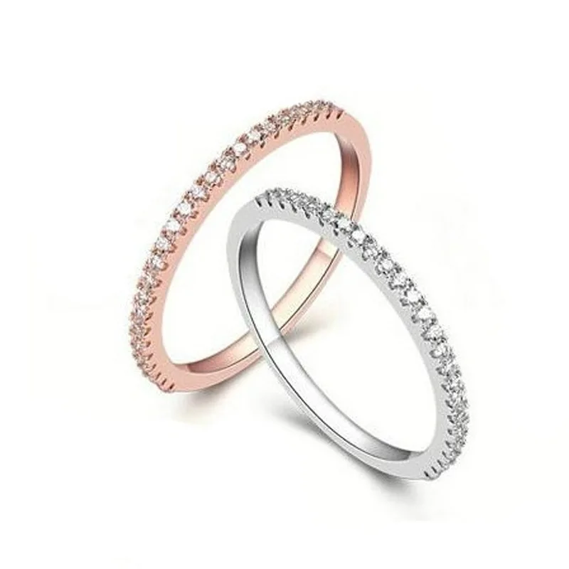 2019 Korean style full diamond single row copper popular ring jewelry women gold plated tail ring lady ring, Colors
2019 Korean style full diamond single row copper popular ring jewelry women gold plated tail ring lady ring, Colors