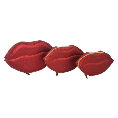 Wholesale Custom Portable Travel Personalized lip shaped Holographic Cosmetic Bag Makeup, Customized color
Wholesale Custom Portable Travel Personalized lip shaped Holographic Cosmetic Bag Makeup, Customized color