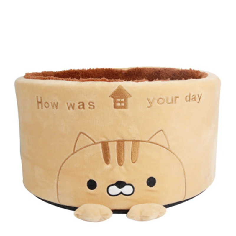High Quality Low Price Pet Bed Wholesale Cat Litter Dog Bed Plush Pet Nest, As picture
High Quality Low Price Pet Bed Wholesale Cat Litter Dog Bed Plush Pet Nest, As picture