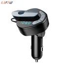 Bluetooth car kit fm transmitter usb phone charger car mp3 player