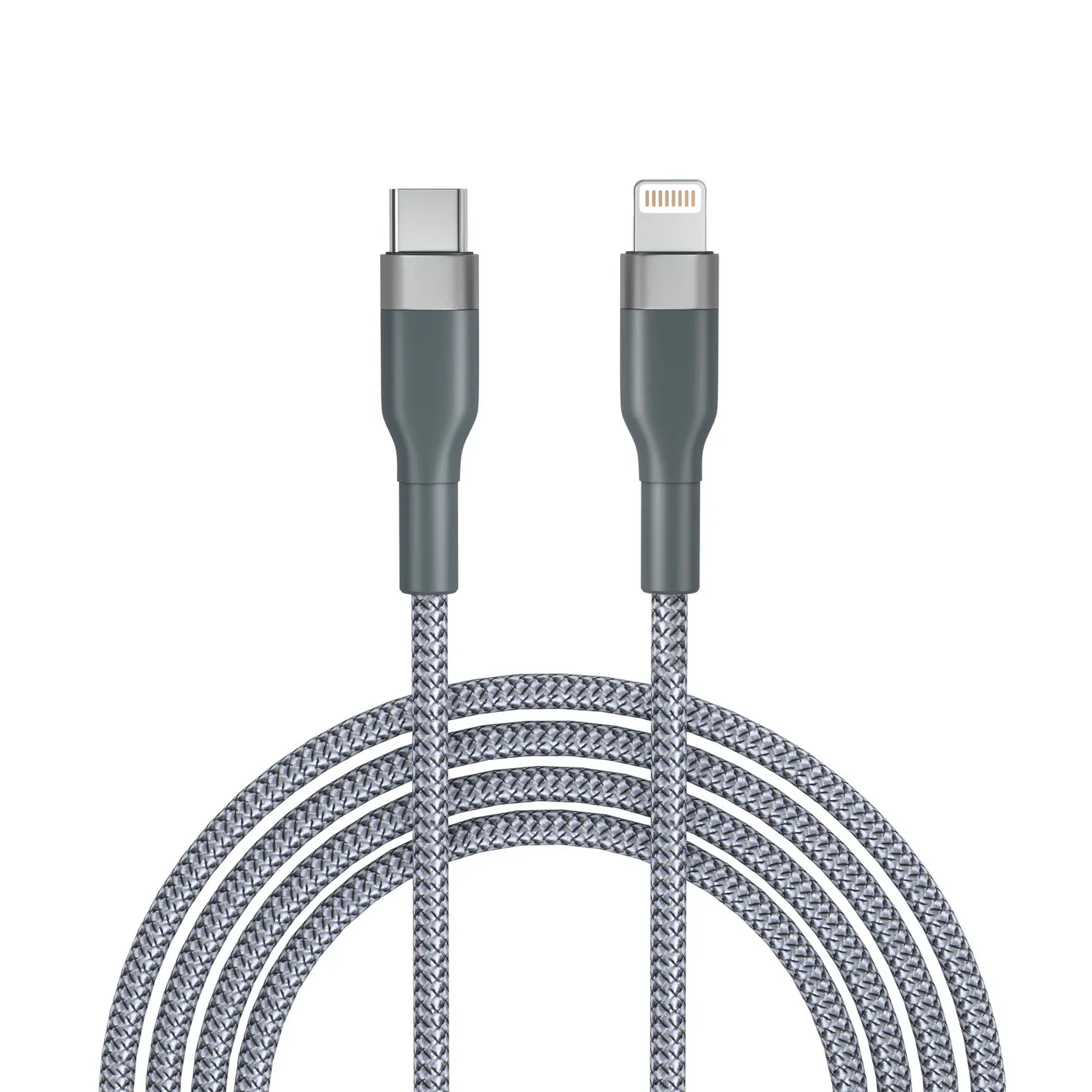 PD 20W Fast Charging Cable for iPhone 12 Mini Pro USB C TO Lighting Quick Charger Cable for iPad iPhone USB Cable fast charging, Black/grey
PD 20W Fast Charging Cable for iPhone 12 Mini Pro USB C TO Lighting Quick Charger Cable for iPad iPhone USB Cable fast charging, Black/grey