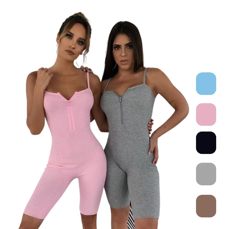 New Sleeveless Solid Color Sports Bodycon Casual Knitting Solid Knee Length Bandage Bodycon Ladies Jumpsuits, Pink, grey, blue,black,khaki
New Sleeveless Solid Color Sports Bodycon Casual Knitting Solid Knee Length Bandage Bodycon Ladies Jumpsuits, Pink, grey, blue,black,khaki