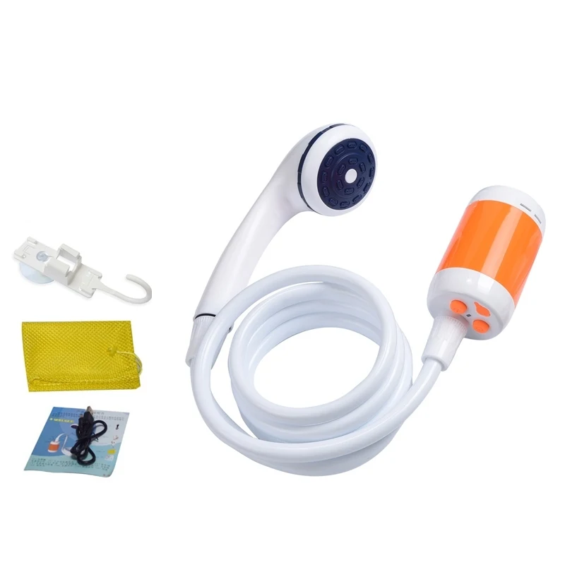Hot Outdoor Portable Electric Shower Camping USB Rechargeable Battery Bathing Camping Shower Artifact Pumping Strong 1.5m
Hot Outdoor Portable Electric Shower Camping USB Rechargeable Battery Bathing Camping Shower Artifact Pumping Strong 1.5m