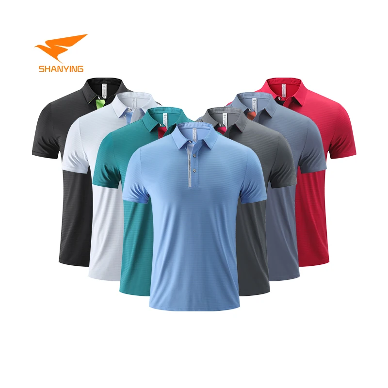 New Arrival Fashion Ice Mesh Nylon Spandex Plain Tshirts Casual Quick Dry Golf Custom Logo Men's Polo T Shirts
New Arrival Fashion Ice Mesh Nylon Spandex Plain Tshirts Casual Quick Dry Golf Custom Logo Men's Polo T Shirts