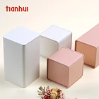Wholesale Mini Square Tea Container Tin Gift Box Packaging Metal Tin Box