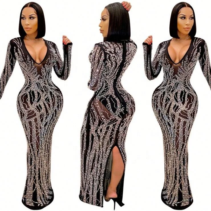 New Stylish Fashion Women Clothes 2021 Sexy Deep V Ncek Hot Darilling Dresses Lady Elegant Woman Club Dress
New Stylish Fashion Women Clothes 2021 Sexy Deep V Ncek Hot Darilling Dresses Lady Elegant Woman Club Dress