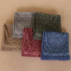 Hot sale lace cotton linen fabric scarf autumn 2019 women tie-dye scarf