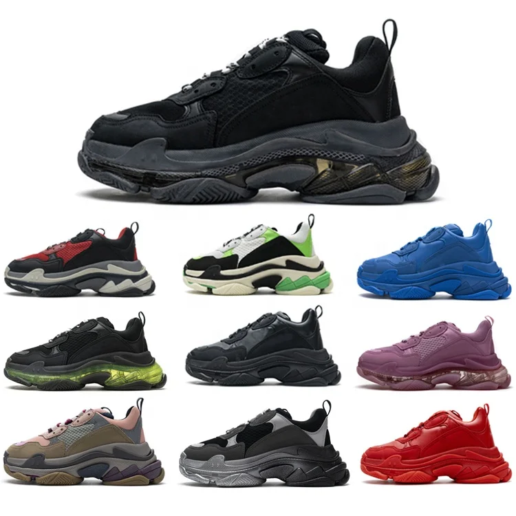 Top Quality Belencia Sneakers Women Chunky Retro Dad Shoes Mens Thick Bottom triple shoes, Customerized
Top Quality Belencia Sneakers Women Chunky Retro Dad Shoes Mens Thick Bottom triple shoes, Customerized
