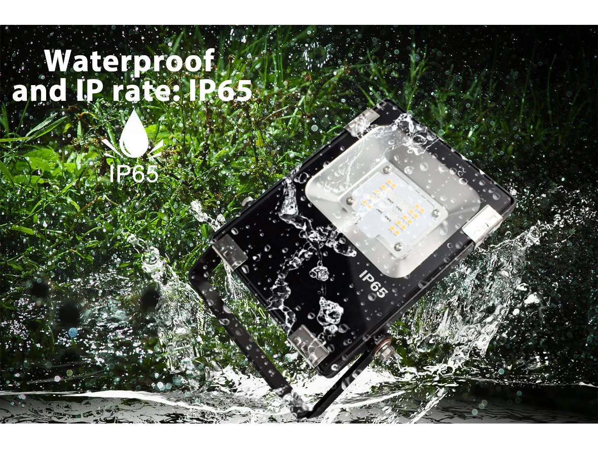 Gledopto zigbee gateways ip65 waterproof 10W led floodlight with remote/voice/remote control hot selling in Amazon - ANKUX.COM