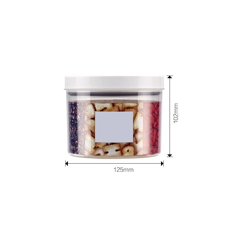 ECO-Friendly 700 ML Transparent Storage Food Plastic Storage Jar With Locked Lid Containers
ECO-Friendly 700 ML Transparent Storage Food Plastic Storage Jar With Locked Lid Containers