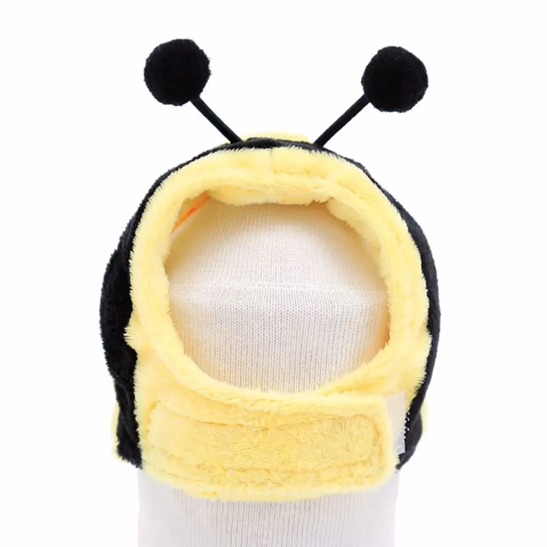 Pet Products Soft and Lovely Cat Head Cover Pet Headwear Dog Cross Dressing Hat Bee Shaped Pet Decoration
Pet Products Soft and Lovely Cat Head Cover Pet Headwear Dog Cross Dressing Hat Bee Shaped Pet Decoration