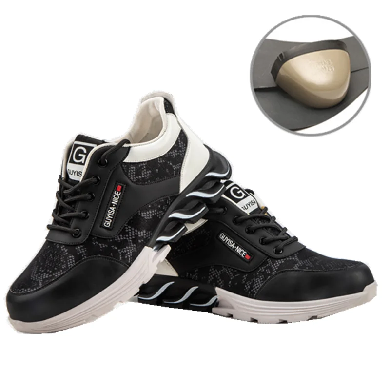 Wholesale Hot Selling Comfortable Soft Protective Equipment indestructible Work Boot Mens Steel Toe Caps Safety Shoes, Black
Wholesale Hot Selling Comfortable Soft Protective Equipment indestructible Work Boot Mens Steel Toe Caps Safety Shoes, Black