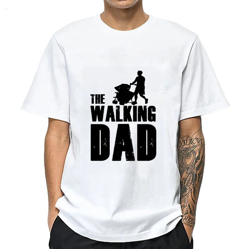 Hot Sell The Walking Dad Vintage Graphic Tees Custom Logo Plus Size Soft Cotton White Men's Gift T-shirt
Hot Sell The Walking Dad Vintage Graphic Tees Custom Logo Plus Size Soft Cotton White Men's Gift T-shirt