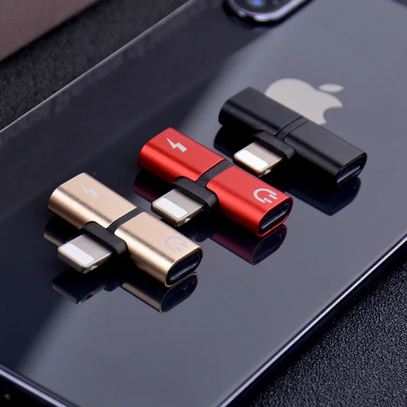 4in1 Earphone Accessories Audio Converter Adapter Two Earphone Charger Port Type T Adapter Port to 4mm Aux Audio Jack For iPhone, Red/ black/ silver
4in1 Earphone Accessories Audio Converter Adapter Two Earphone Charger Port Type T Adapter Port to 4mm Aux Audio Jack For iPhone, Red/ black/ silver