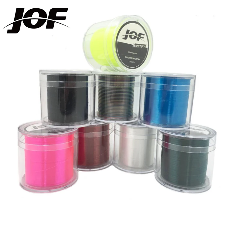JOF Nylon Fishing Line 500m super strong fishing line Monofilament Fishing Line 5 LB-30 LB
JOF Nylon Fishing Line 500m super strong fishing line Monofilament Fishing Line 5 LB-30 LB
