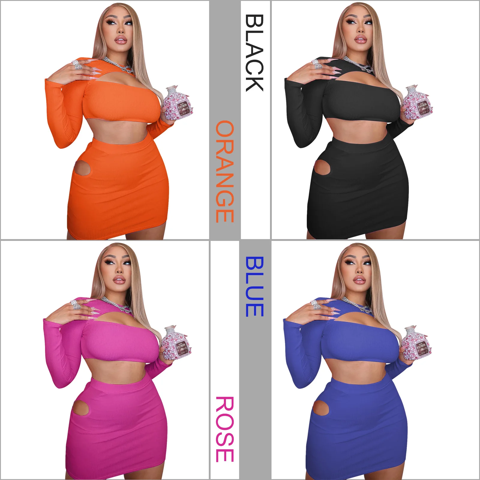 Women New Arrival Casual Spring Long Sleeve Hollow Out New Dress Designs 2021 New Autumn Bodycon Dresses, Customized color
Women New Arrival Casual Spring Long Sleeve Hollow Out New Dress Designs 2021 New Autumn Bodycon Dresses, Customized color