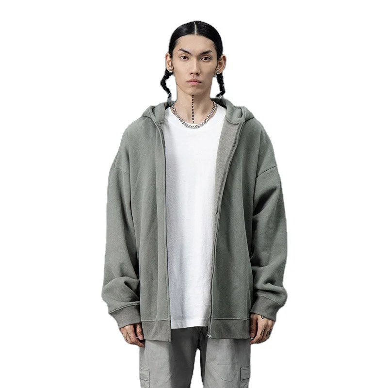 Latest Men's Sweatershirt 100% Cotton Full Zip Up Hoodie And The Hood Customized Printing Logo Fleece Lined Hoodie
Latest Men's Sweatershirt 100% Cotton Full Zip Up Hoodie And The Hood Customized Printing Logo Fleece Lined Hoodie