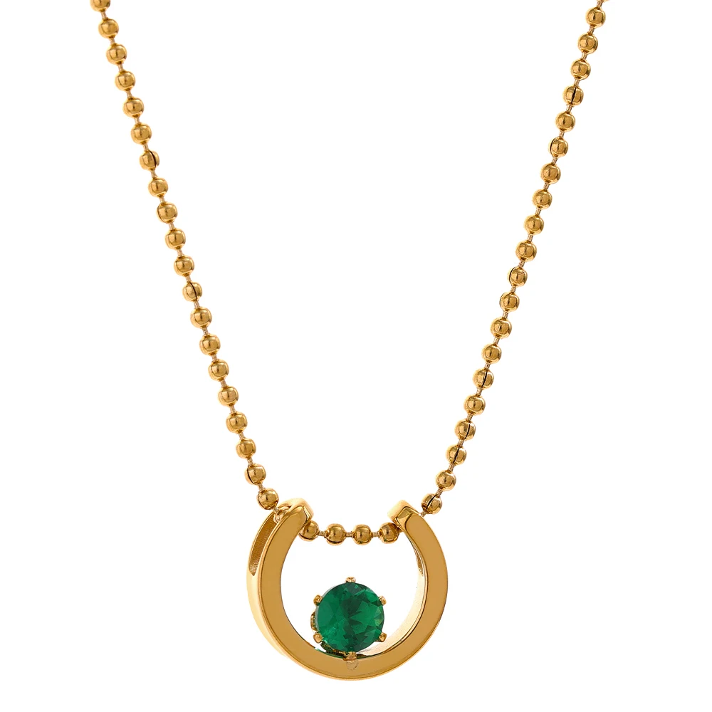 JINYOU 1997 Trendy Gold Geometric Charm Cubic Zirconia Minimalist Stainless Steel Pendant Necklace Jewelry for Women
JINYOU 1997 Trendy Gold Geometric Charm Cubic Zirconia Minimalist Stainless Steel Pendant Necklace Jewelry for Women