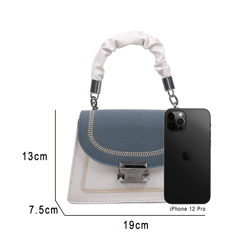 Korean sac a man Chain Shoulder Mini Bags Ladies Hand Bags Bolsos Handbags for Women Contrast Color Designer Hand Bags, Picture
Korean sac a man Chain Shoulder Mini Bags Ladies Hand Bags Bolsos Handbags for Women Contrast Color Designer Hand Bags, Picture