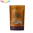 Factory Wholesale New Design Custom Printing Zipper Transparent Clear Standup Pouch for Spices