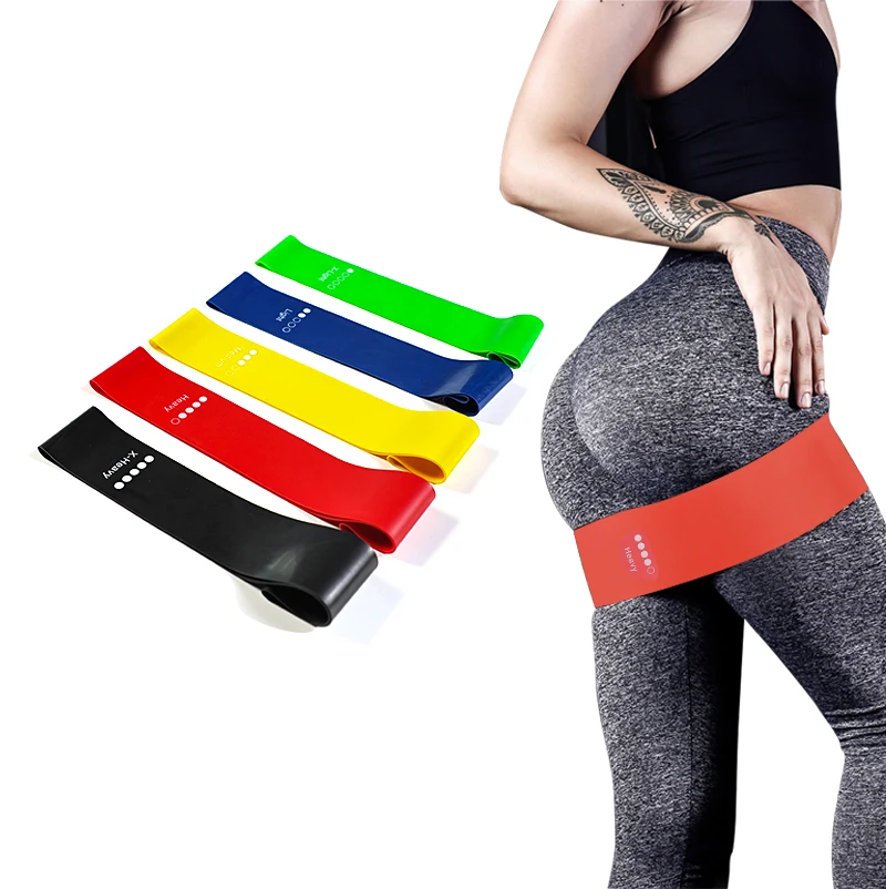 Home 5pc exercise custom non slip adjustable workout latex resistance booty bands set, Printing
Home 5pc exercise custom non slip adjustable workout latex resistance booty bands set, Printing