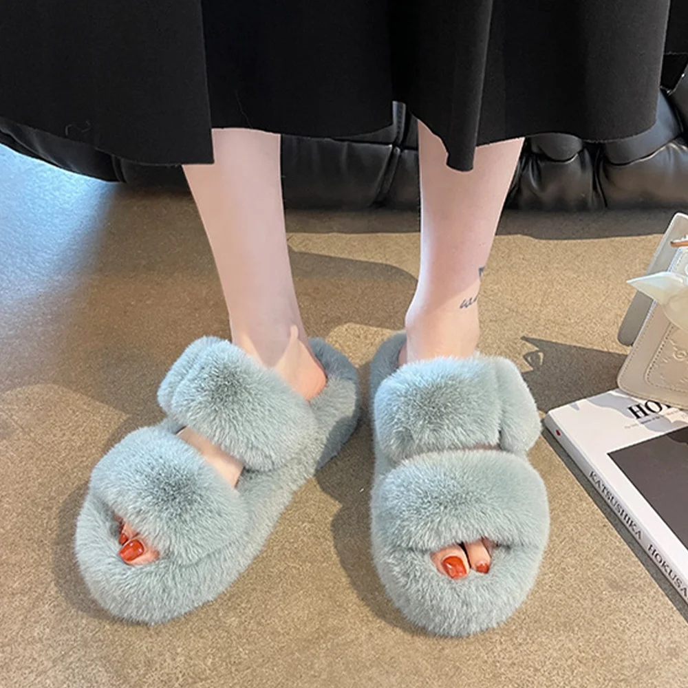 LE SLIDES 2021 Hot Sale Ladies Fuzzy Fur High End Winter Slippers Platform Fur Slides Women Fashion Fur Slippers for Girls Women, Grey black white blue orange
LE SLIDES 2021 Hot Sale Ladies Fuzzy Fur High End Winter Slippers Platform Fur Slides Women Fashion Fur Slippers for Girls Women, Grey black white blue orange