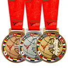 Customized Triathlon Soft Enamel Marathon Running Sport Medals Metal Medal