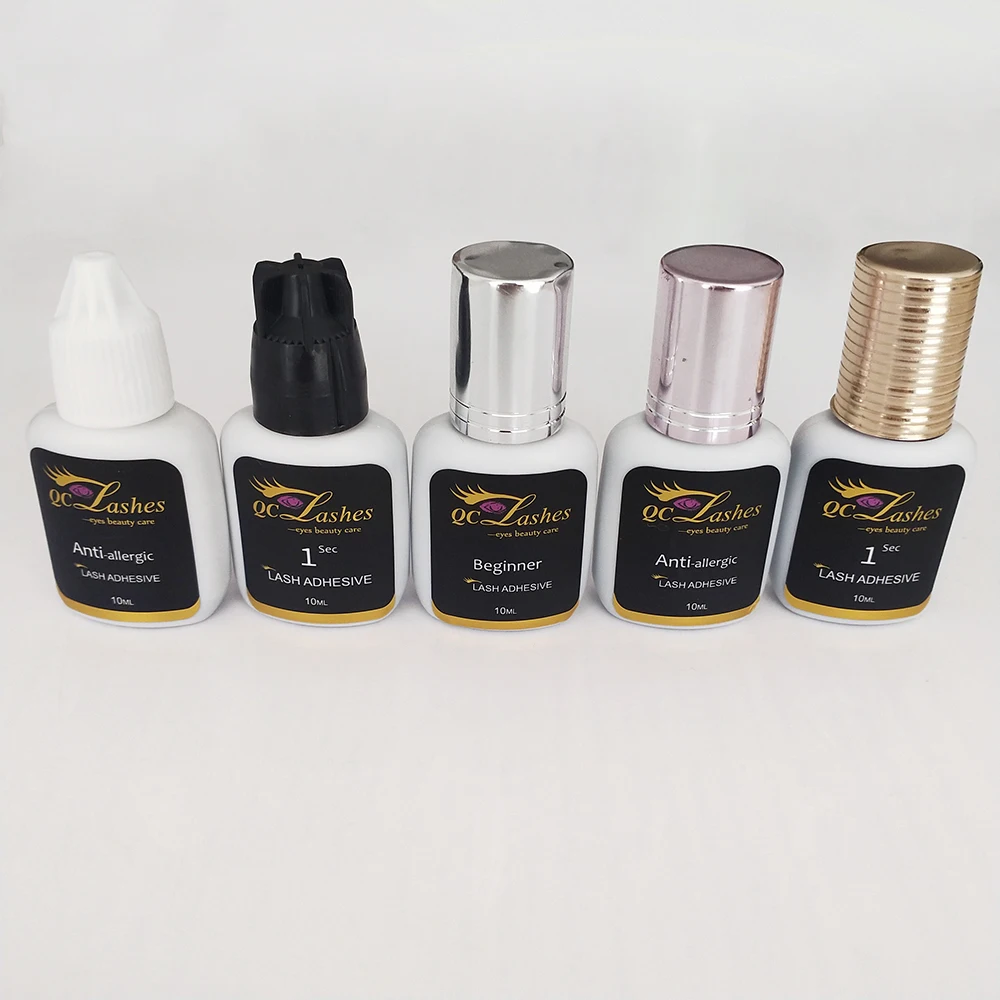 Korea wholesale waterproof fast dry eyelash extension glue adhesive vendor latex free black best strong lash glue private label, Black/clear
Korea wholesale waterproof fast dry eyelash extension glue adhesive vendor latex free black best strong lash glue private label, Black/clear