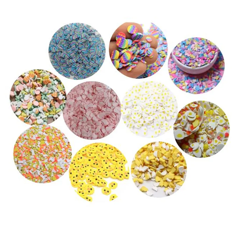 Easter Day Gift Polymer Clay Slices Sprinkles Rabbit Egg 3D Slime Accessories Party Nail Art Decor Wholesale Supply
Easter Day Gift Polymer Clay Slices Sprinkles Rabbit Egg 3D Slime Accessories Party Nail Art Decor Wholesale Supply