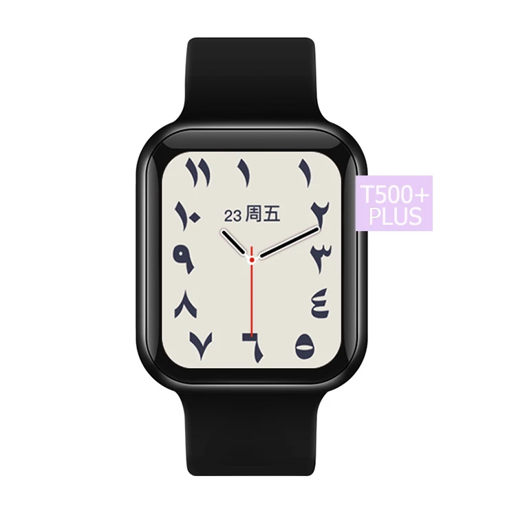 Hot Selling 1.75 Inch Full Touch Screen Siri Phone BT Call Custom Wallpapers Wrist Watches With Mini Game T500+ Plus Smart Watch
Hot Selling 1.75 Inch Full Touch Screen Siri Phone BT Call Custom Wallpapers Wrist Watches With Mini Game T500+ Plus Smart Watch