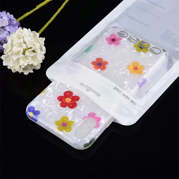 4.7/5.5 Inch Plastic Zipper Bag Mobile Phone Case Packaging Bag Ziplock Bag Custom