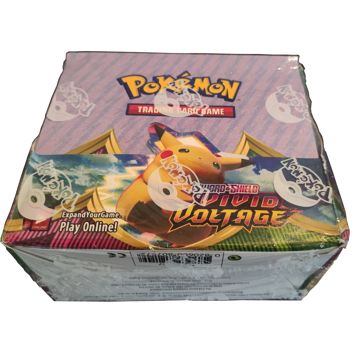 Free Shipping for 324pcs Pokemon sword shield Vivid Voltage Booster Box Trading Card Game Collectible kids toy
Free Shipping for 324pcs Pokemon sword shield Vivid Voltage Booster Box Trading Card Game Collectible kids toy