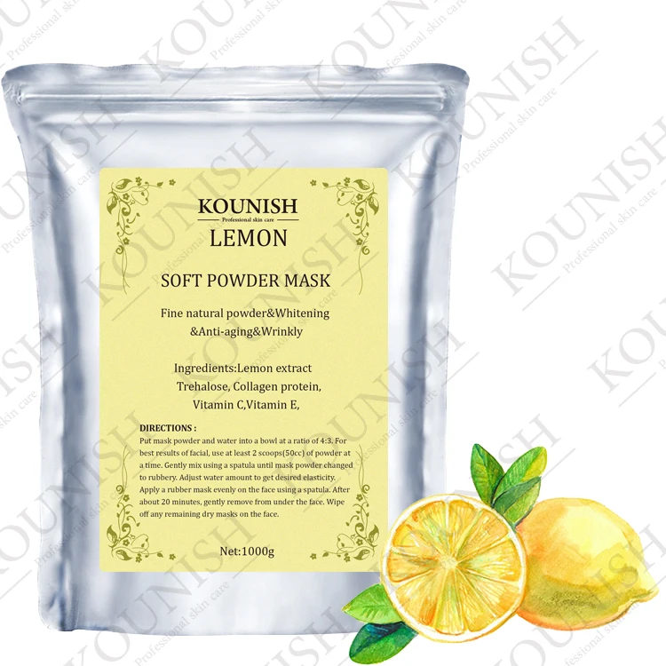 Private Label Organic Vitamin C Lemon Smoothing Peeling Repair Real Soft Face Mask Powder
Private Label Organic Vitamin C Lemon Smoothing Peeling Repair Real Soft Face Mask Powder
