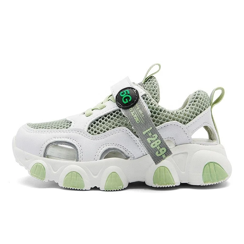 2021 spring and summer new kid's hollow sports shoes mesh breathable sandals European and American wholesale, White,green,pink
2021 spring and summer new kid's hollow sports shoes mesh breathable sandals European and American wholesale, White,green,pink