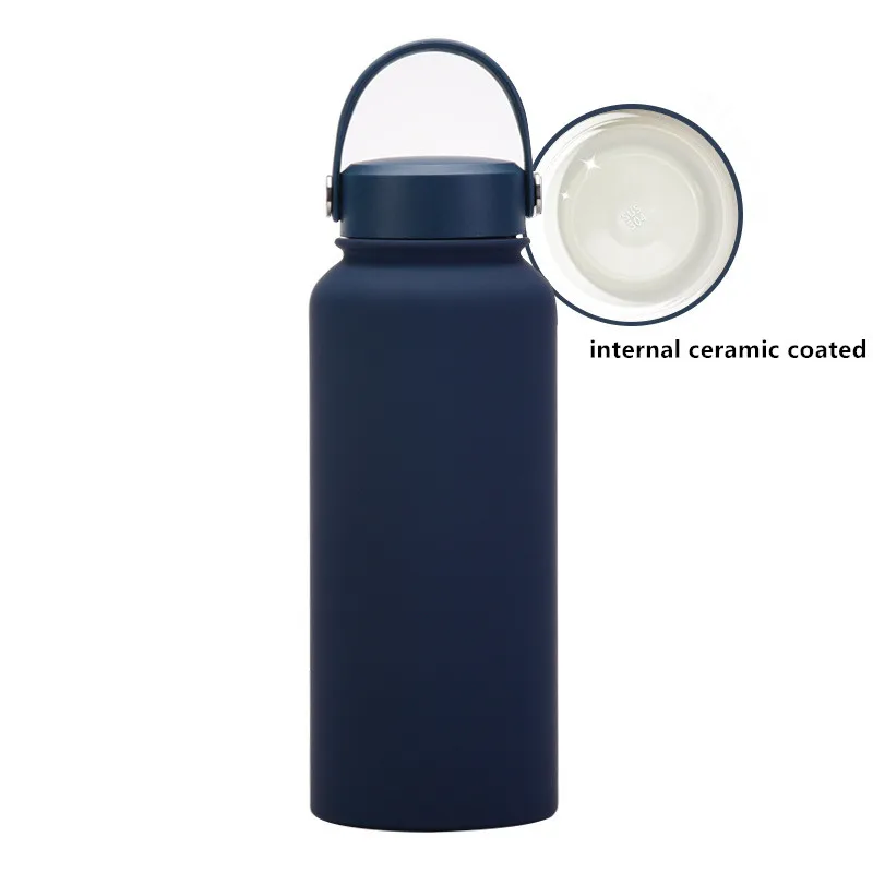 Inner Ceramic Coating 32oz Insulated Water Bottle with Straw Premium Travel Inner Ceramic Coated MugTumbler. Dishwasher Safe
Inner Ceramic Coating 32oz Insulated Water Bottle with Straw Premium Travel Inner Ceramic Coated MugTumbler. Dishwasher Safe