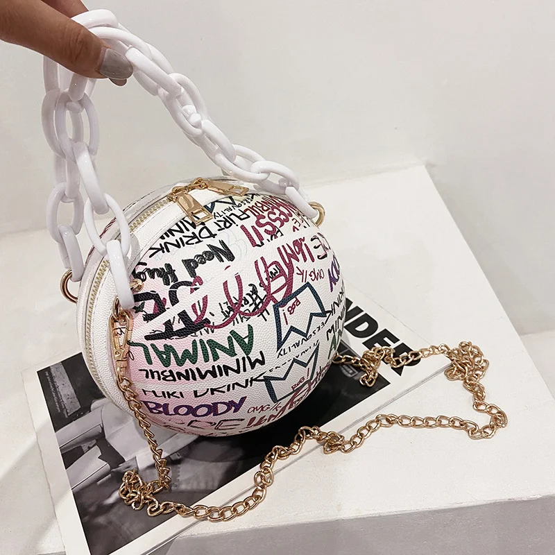 New Crystal Black Color Basket Ball Purses Stone Wedding Round Ball Shiny Glitter Rhinestone Bling Diamond Basketball Purse
New Crystal Black Color Basket Ball Purses Stone Wedding Round Ball Shiny Glitter Rhinestone Bling Diamond Basketball Purse