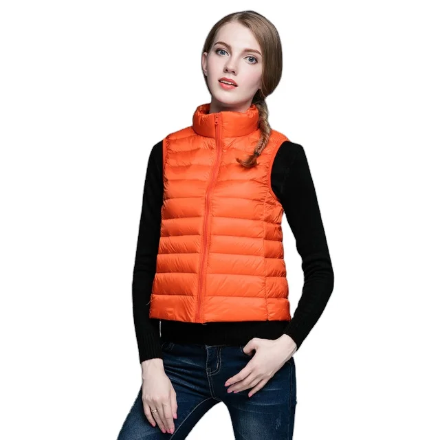 Sidiou Group New Style Down Vest Ladies Stand-up Collar Lightweight Short Waistcoat Vest Down Jacket, Multi color
Sidiou Group New Style Down Vest Ladies Stand-up Collar Lightweight Short Waistcoat Vest Down Jacket, Multi color